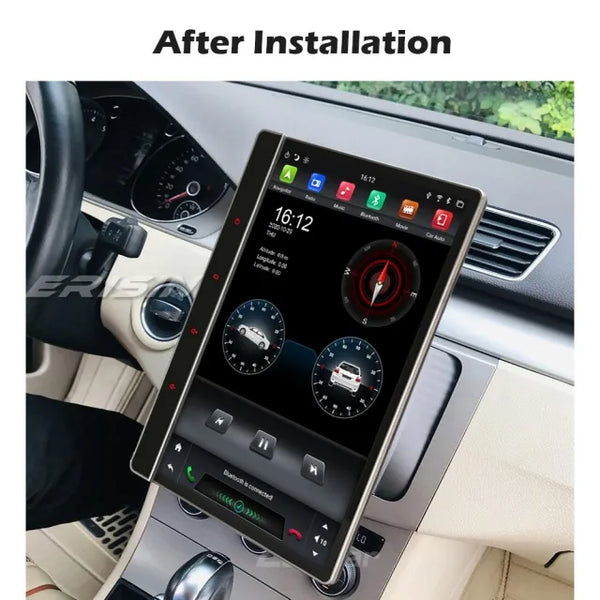 ES8722T Universal Huge 12.2" Touch Screen DAB+ Double DIN Rotation Tesla Style Car Stereo GPS SAT NAV Android 9.0 WiFi 4G BT 5.0 DSP CarPlay IPS Screen
