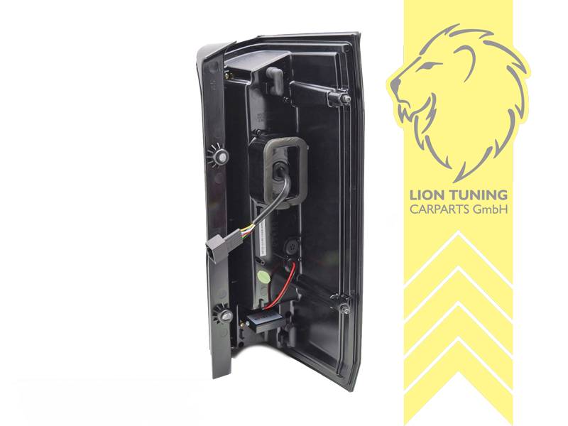 LT Pair LED Lightbar Rear Tail Lamps VW Crafter SY SZ black 16-24 LHD