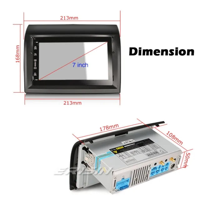 ES3074F Android 10.0 Car Stereo GPS DAB+ for FIAT DUCATO CITROEN JUMPER PEUGEOT BOXER 07-15 CarPlay DSP