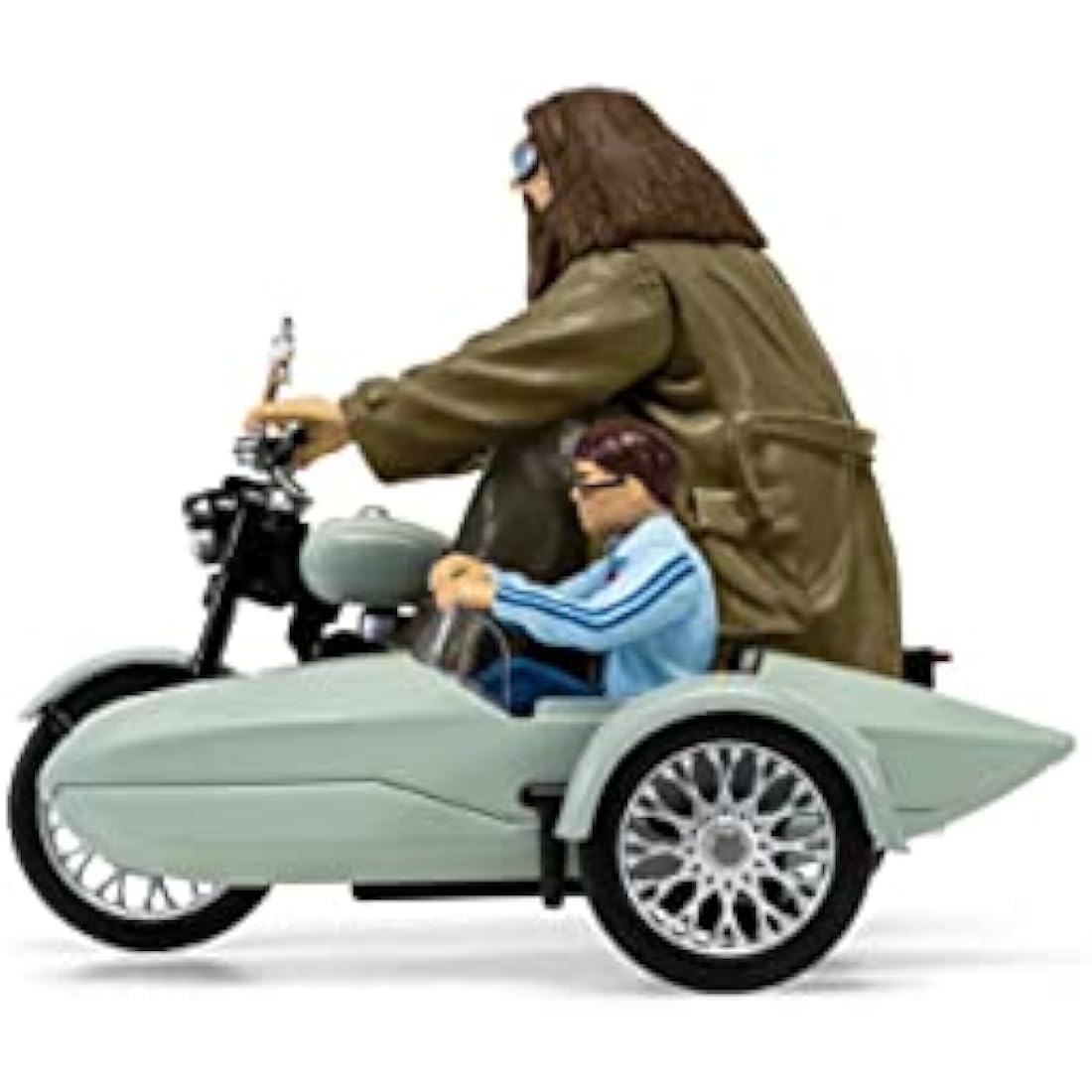 Corgi Diecast Model Cars - CC99727 Harry Potter Hagrid Motorcycle and Sidecar - Men, Women & Kids Souvenir Gifts from UK - Small Die Cast Toy Car Models for Boys, Gift for Motor Enthusiasts