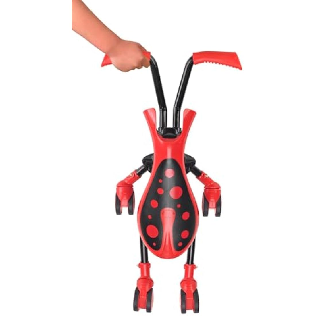 Scramblebug 4-Wheel Balance Bike For 1-3 Year Old Kids, Fold and Go, Beetle, Foot-to-Floor Ride-On That Develops Your Toddler’s Balance and Motor Skills, 360 Wheels for No Surface Scratches