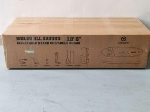 Goosehill Inflatable Stand Up Paddle Board, Premium SUP Package, 10' Long 32" Wide 6" Thick, Patterns Open for Customization