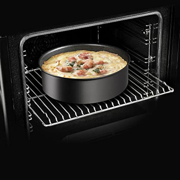 Tefal Ingenio Unlimited ON 4 Piece Non-Stick Induction Saucepan Set, 16&18&20 cm Saucepans, 1 Bakelite Removable Handle, Easy Cleaning, Heat Indicator, Black, L3959443