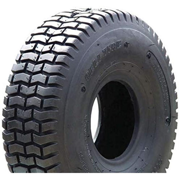 BITS4REASONS 8 INCH DIAMETER TYRE, New Model Deli S365 18x6.50-8 (71A6) (4PR) (TL E) - Turf Tyre for Ride On Garden Lawnmower Tractor Golf Buggy or Trailer