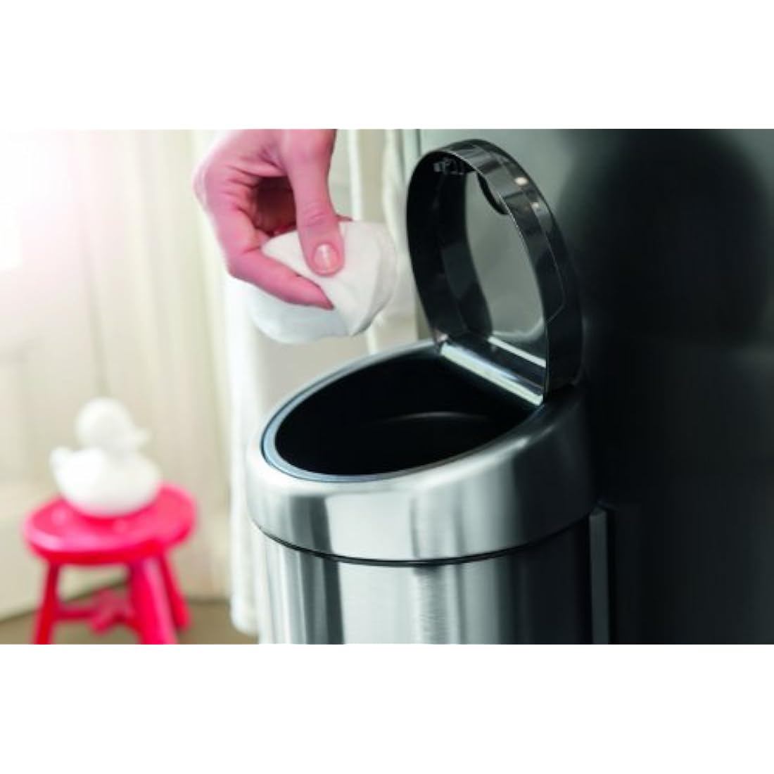 Brabantia 363986 Touch Bin, 3 L - Matt Steel