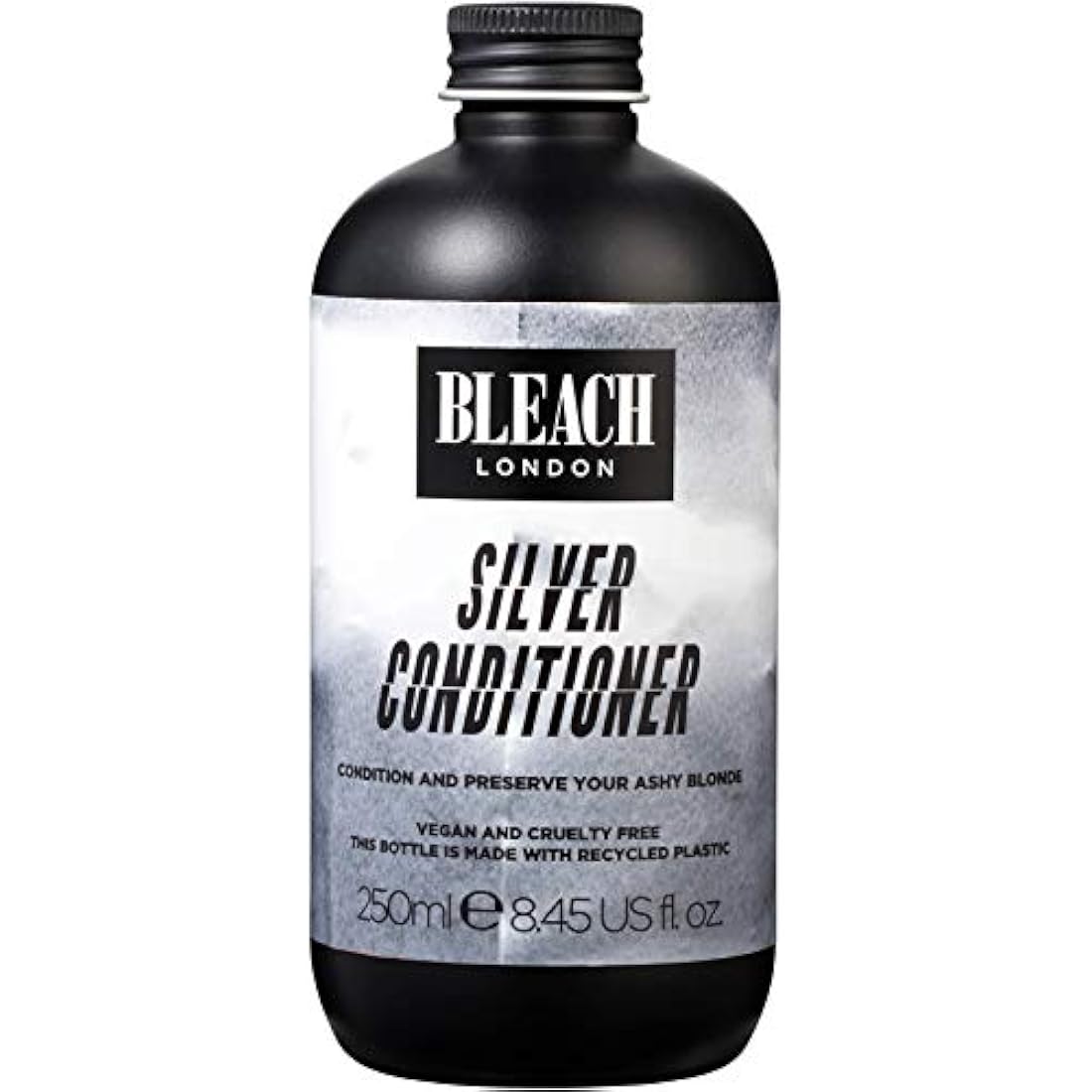 (Pack of 3) Bleach London Silver Shampoo x 250ml, White Toner Hair Kit & Silver Conditioner x 250ml