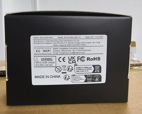 2 X Anti-Theft Bike Alarm with Remote, Waterproof Bicycle Vibration Alarm with Tail Light Brake Light for e-Bike Motorbike Electric Tricycle Scooter Motorcycle, Super Loud 110dB, 7 Level Sensitivity