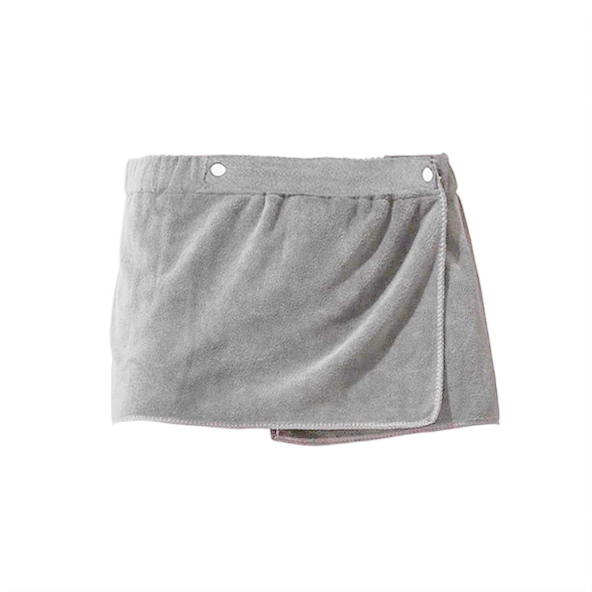 Sarini Men's Sauna Kilt Bath Towel with Fastening Cotton Quick-Drying Microfibre Short Towel for Gym Spa Pool and Beach Use