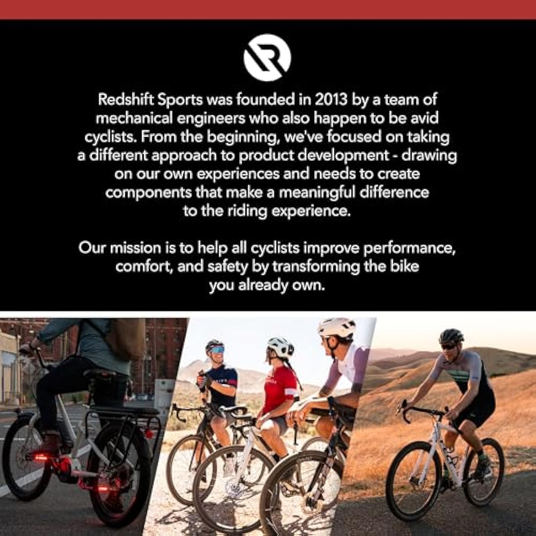 REDSHIFT ShockStop Suspension Stem for standard 1-1/8in (28.6mm) Steerer Tubes, Shock-Absorbing Bike Handlebar Stem for Road, Gravel, Hybrid, and E-Bikes