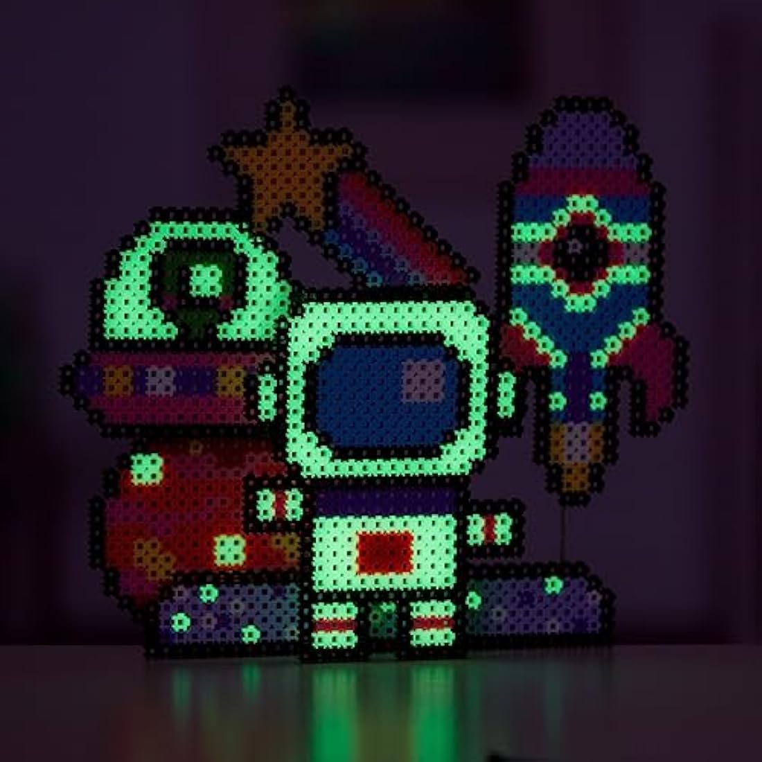 Character Options 07997 Simbrix Theme Pack Glowing Galactic with 1500+ brix Creative Activity STEAM Arts and Crafts Kids’ Toys for Girls & Boys Ages 5 and up