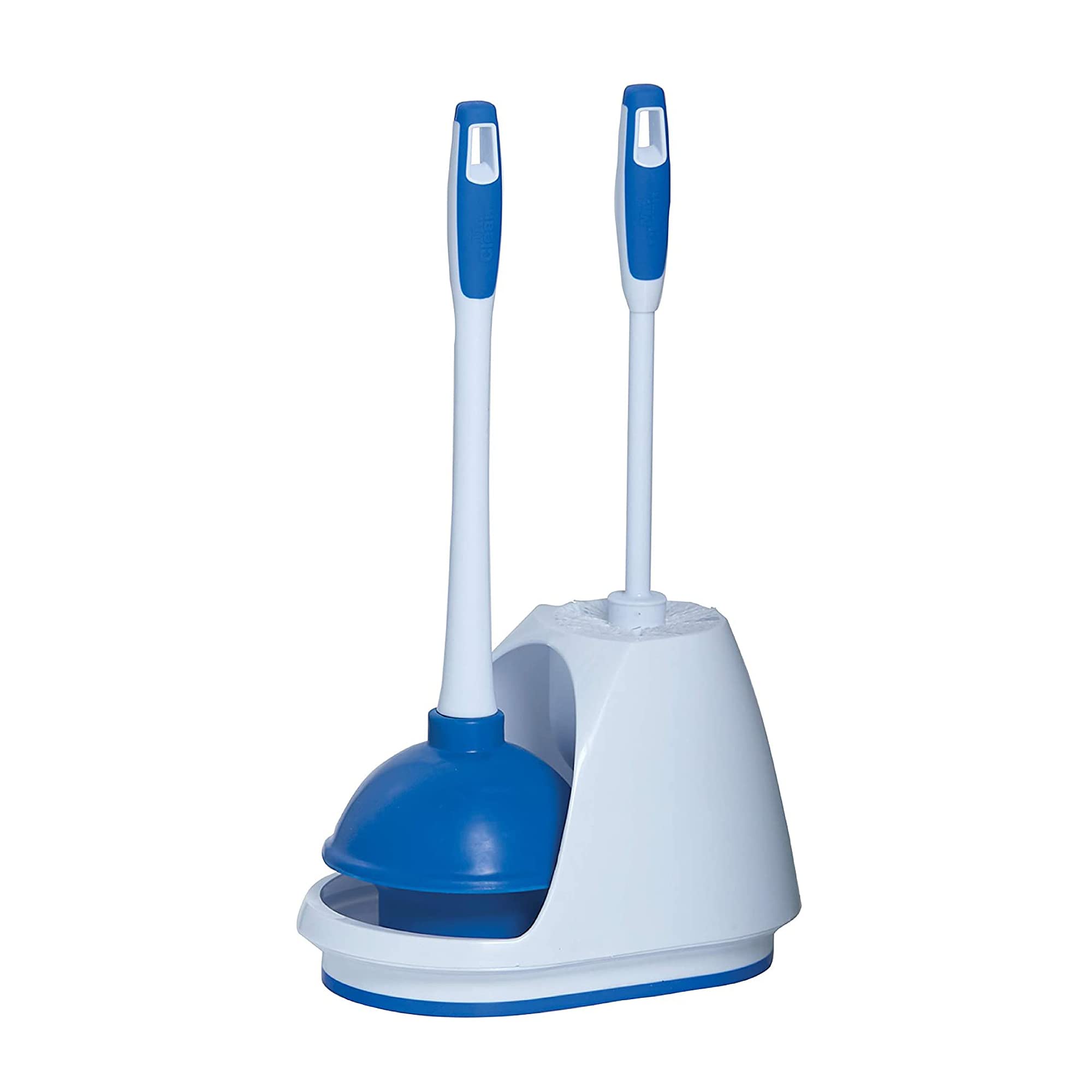 Mr. Clean 440436 Turbo Plunger and Bowl Brush Caddy Set, 5-1/2 Inches