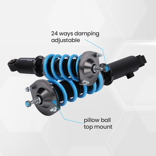 maXpeedingrods Coilovers Lowering Kit for Mazda MX5 MX-5 NA NB 1990-2005 Adjustable Hight Struts Shock Absorber Suspension