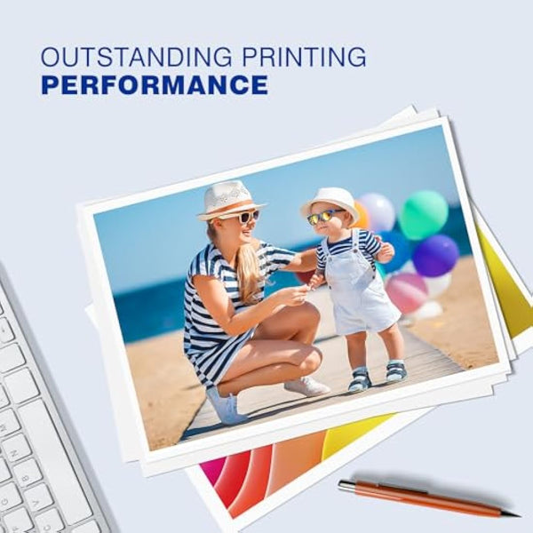 KINGWAY 924 Ink Cartridges Replacement for HP 924 for HP OfficeJet Pro 8120e OfficeJet Pro 8122e 8124e 8125e 8132e 8134e 8135e 8130e 8138e 8139e All-in-One (No Chip, BK/C/M/Y, 4 Pack)