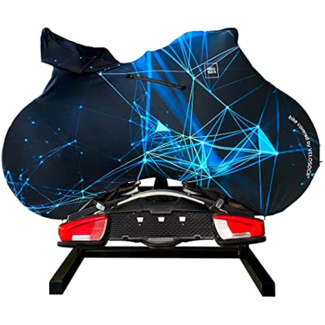 VELOSOCK complete bike cover RAY / ROAD for indoor storage and transport - Keeps floors, walls and car DIRT-FREE - Fits 99% of ALL ROAD BIKES