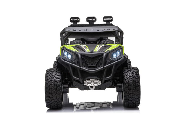 RZR Turbo UTV-MX-ii *2 SEATER* 24V 4x Motors 4x4 Electric Kids Ride On Car (White)