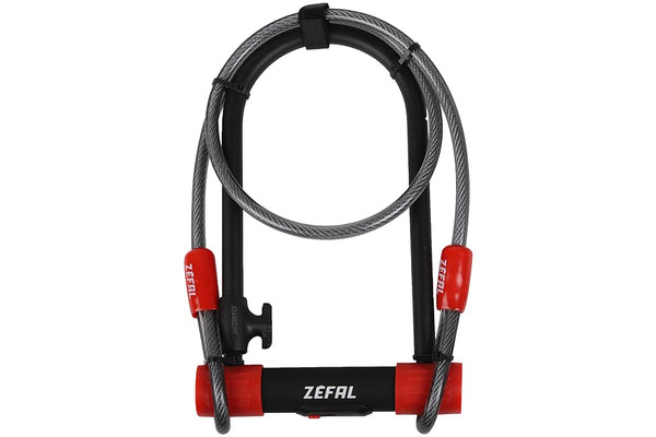 Zefal 4944B K-Traz U13 & Cable U-Lock, Black, 115 x 230mm / 120cm