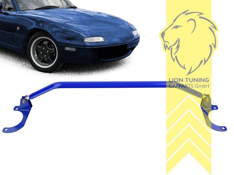 LT Polished Adj Strut Brace Bar Alu front upper engine Mazda MX5 NA NB MX-5