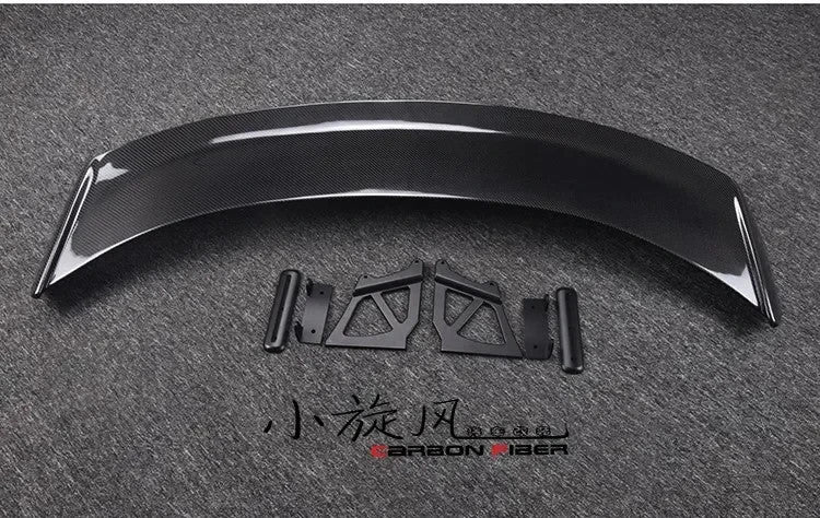 Aftermarket Porsche Boxster Cayman 718 981 987 GT4 Style Carbon Rear Spoiler Wing