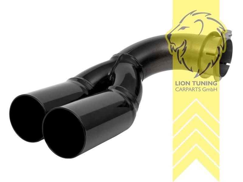 LT Stainless tailpipes exhaust Backbox cover trim BMW F30 F31 F32 F33 F36 70mm D