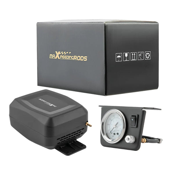 MXPR Vehicle Towing Air Spring Bag Compressor Controller kit For Universal Van Pickup