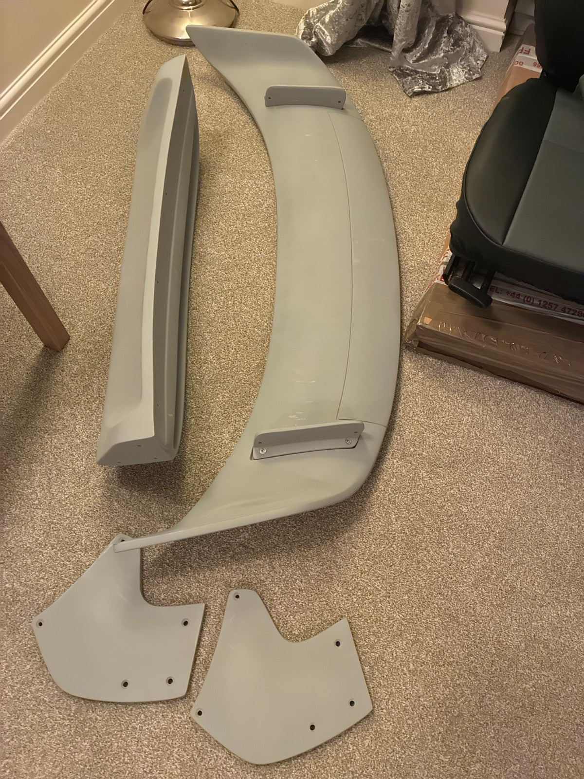 DS Porsche 986 Boxster 96-04 GTS Rear Wing Boot Tail Spoiler GT3 GT4 Unpainted FRP