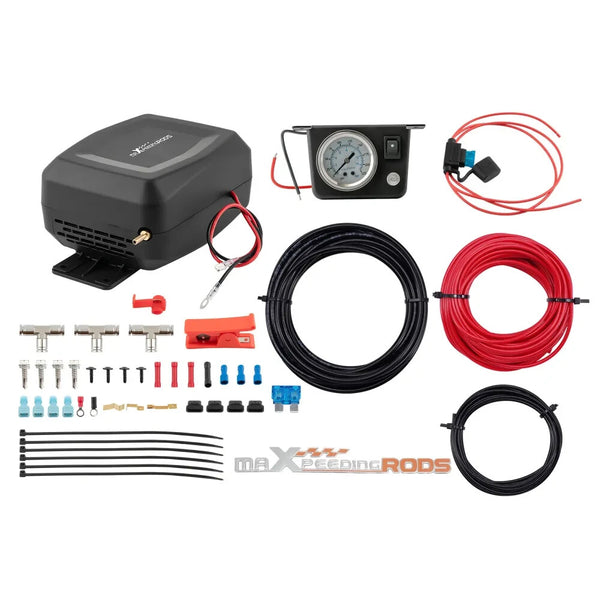 MXPR Vehicle Towing Air Spring Bag Compressor Controller kit For Universal Van Pickup