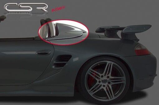 CSR Convertible Cabrio Air Hoops tonneau top cover Porsche Boxster 986 Unpainted Speedster Humps