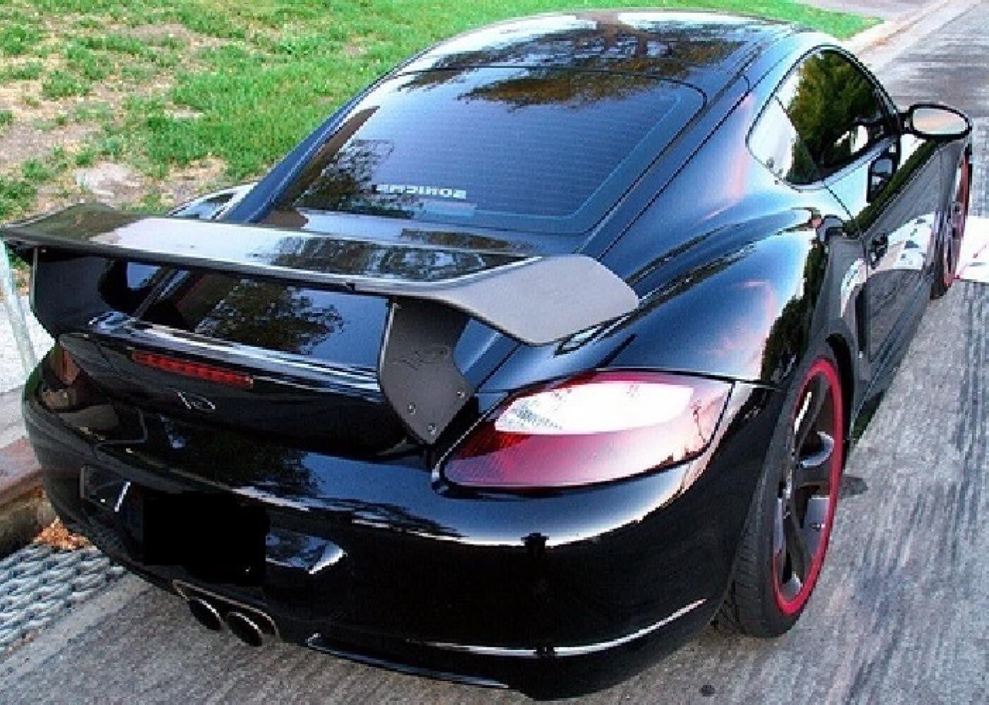 DS Porsche 986 Boxster 96-04 GTS Rear Wing Boot Tail Spoiler GT3 GT4 Unpainted FRP