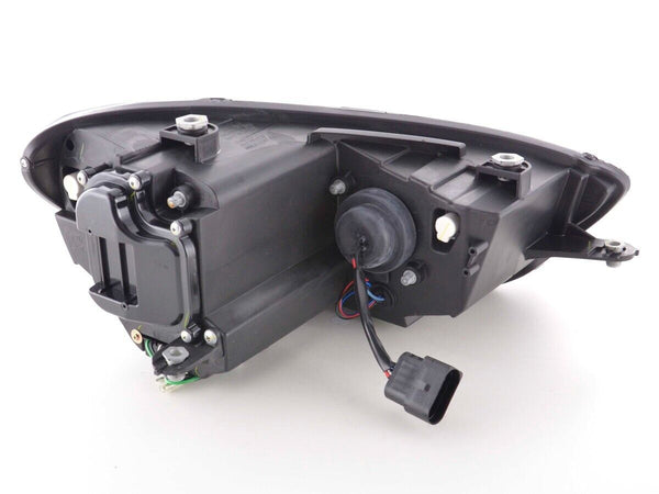 FK LED DRL Lightbar Headlights VW Scirocco 3 13 08+ black