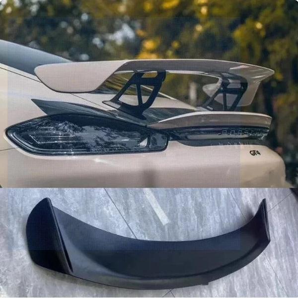 Aftermarket Porsche Boxster Cayman 718 981 987 GT4 Style Carbon Rear Spoiler Wing