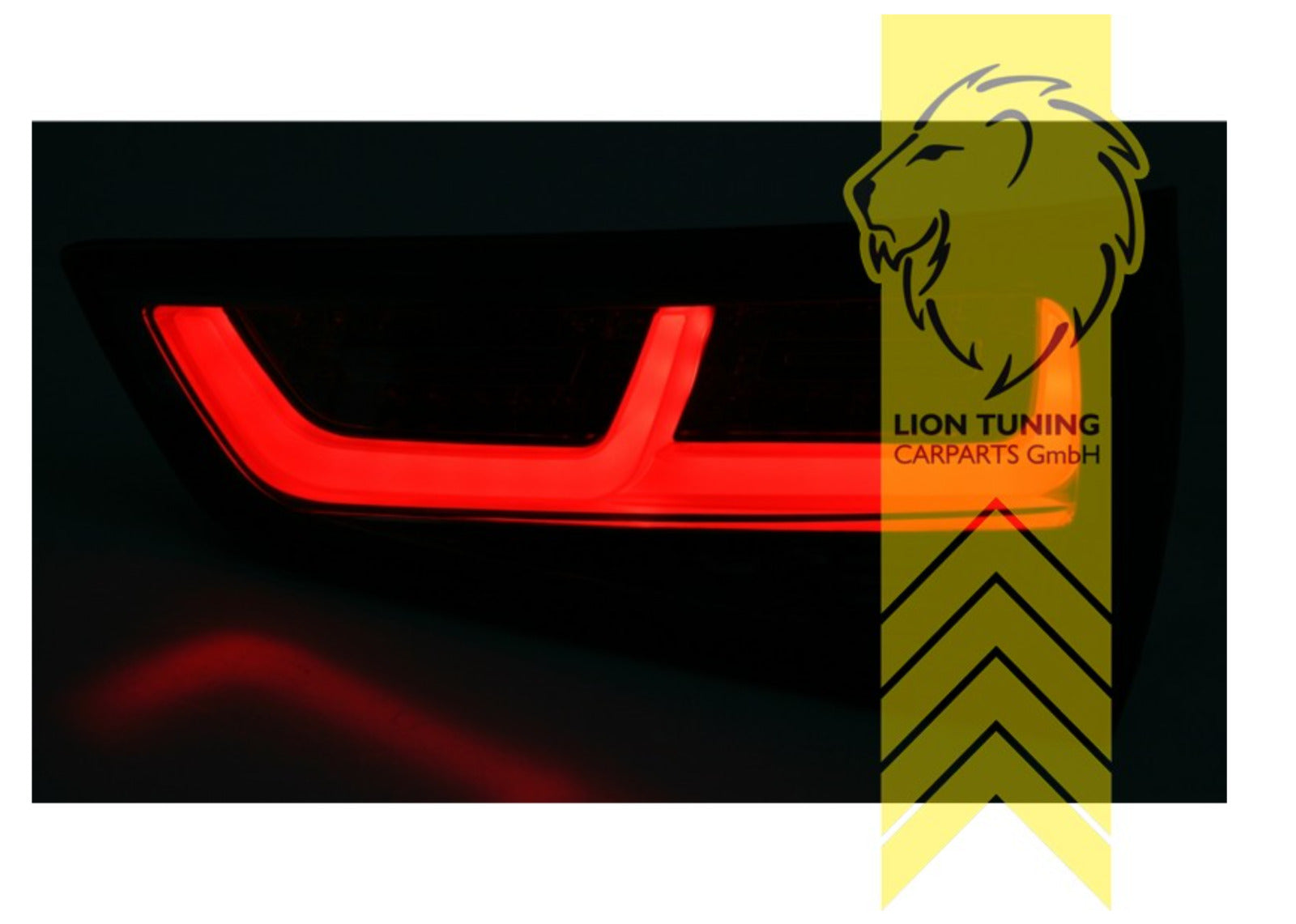 LT Pair LED DRL Lightbar Rear Lights Tail Lamps Audi A1 8X 8XA 8X1 + Sportback black smoke LHD