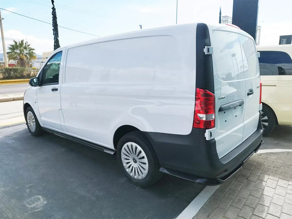 Motordrome Design Side Skirts Extensions Mercedes Vito Long W447 Gloss Black