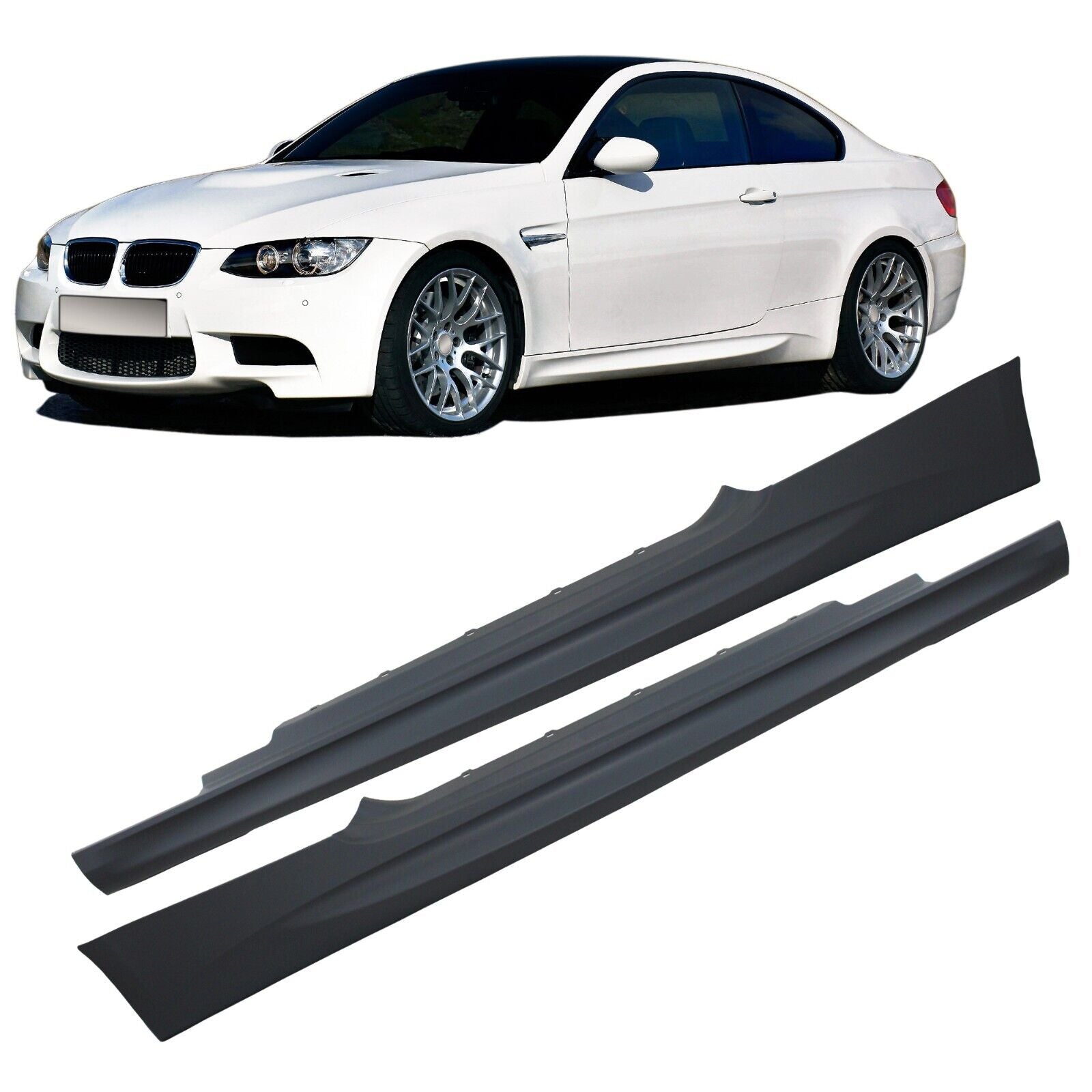 JOM BMW 3er 3-series E92 E93 LCI 10-14 Front & Rear Bumper + Side Skirts Polyp