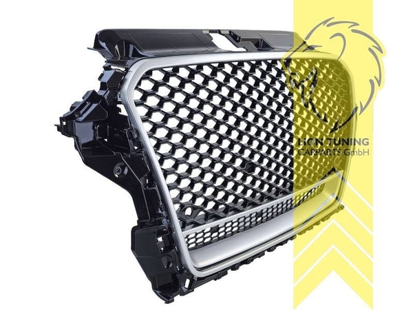 LT front bumper air intake grille Audi A3 8V S-Line S3 RS3 Sedan Sportback black