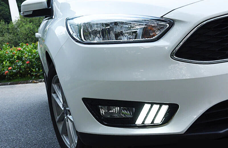 Mustang Style 15-18 Ford Focus Sequential Switchback LED DRL Fog & Indi Kit
