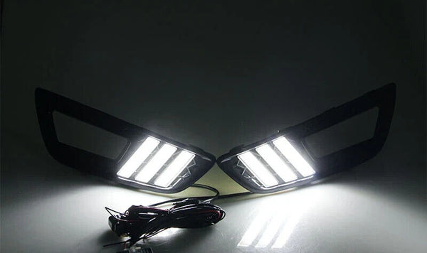 Mustang Style 15-18 Ford Focus Sequential Switchback LED DRL Fog & Indi Kit