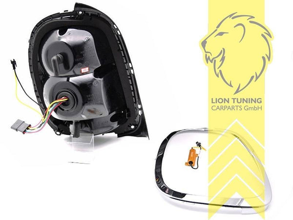 LT Pair LED Dynamic Rear Lights Tail BMW Mini Cooper F55 F56 F57 Black JCW LHD