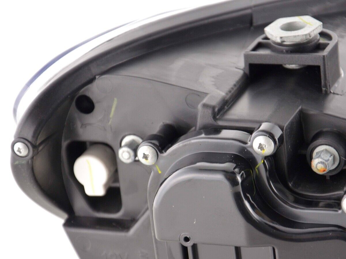 FK LED DRL Lightbar Headlights VW Scirocco 3 13 08+ black