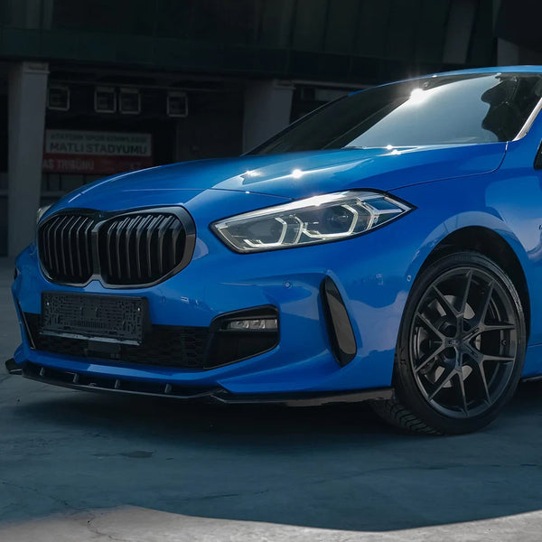 OW Front Bumper Lip Splitter BMW 1 Series F40 M-Pack M135i 19-24 Gloss Black