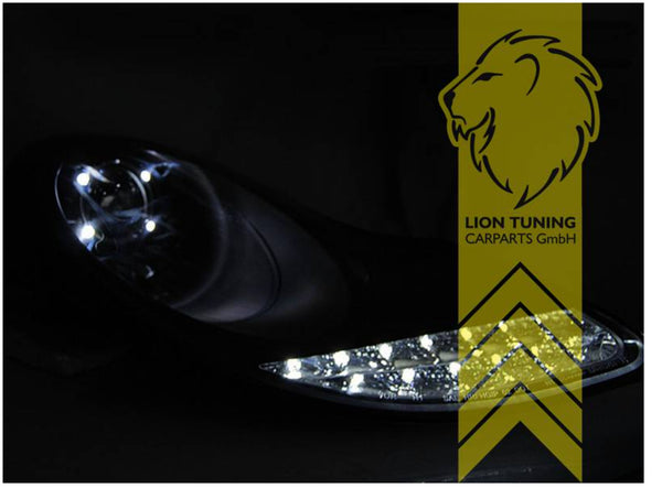 LT Pair LED Headlights Lightbar DRL Porsche 911 996 Boxster 986 Spyder 96-06 LHD