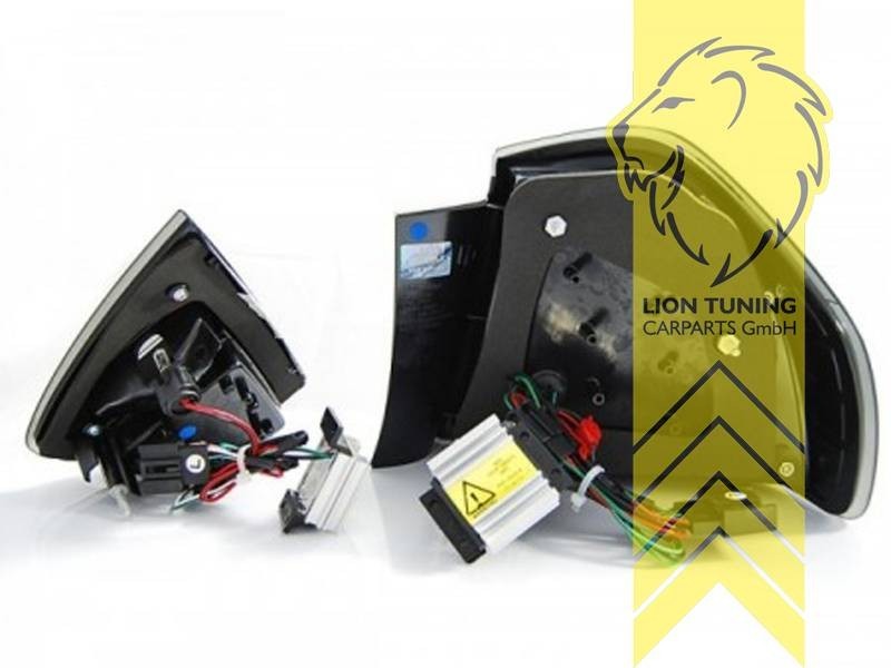 LT LED DRL Lightbar Rear Tail Lights BMW E90 S65 M3 Sedan Black Smoke LHD