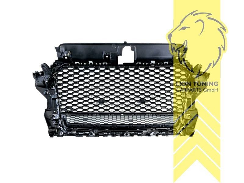 LT front bumper air intake grille Audi A3 8V S-Line S3 RS3 Sedan Sportback black