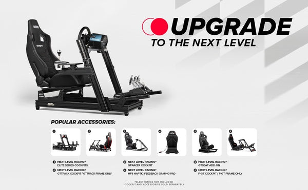 NLR ERS4 Elite x1 Universal Bucket Sports Seat Black Car Racing Simulator Sim