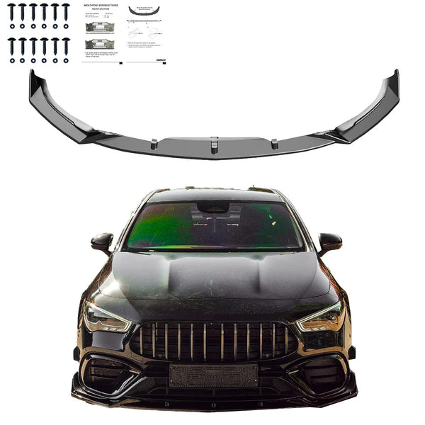 OW Body Body Styling Kit ABS Black Gloss MERCEDES CLA45 S Aero Pack C118 19-23