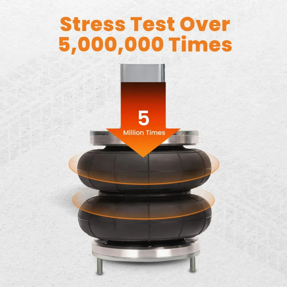 MXPR Air Suspension Spring Bag + 12V Compressor Kit Iveco Daily 35s, 35L 06-14