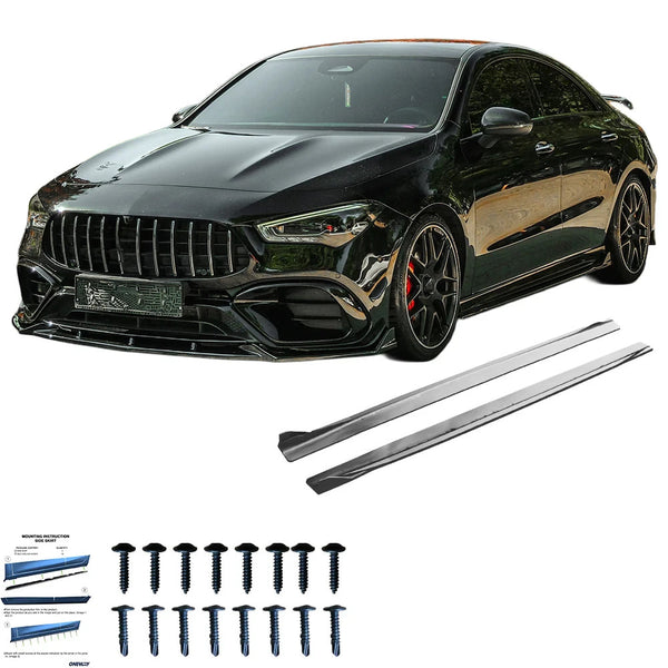 OW Body Body Styling Kit ABS Black Gloss MERCEDES CLA45 S Aero Pack C118 19-23