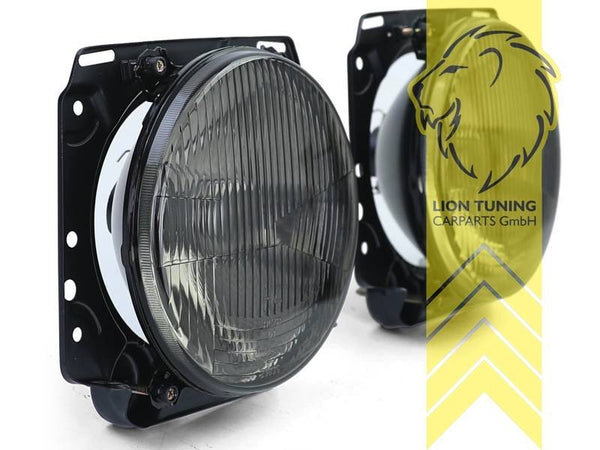 LT Pair Halogen Headlights VW Golf 2 Cabriolet Caddy 19E 1G1 83-92 LHD