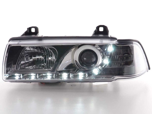 FK Pair LED DRL Lightbar Headlights BMW 3-series E36 Limo / Touring 92-98 RHD