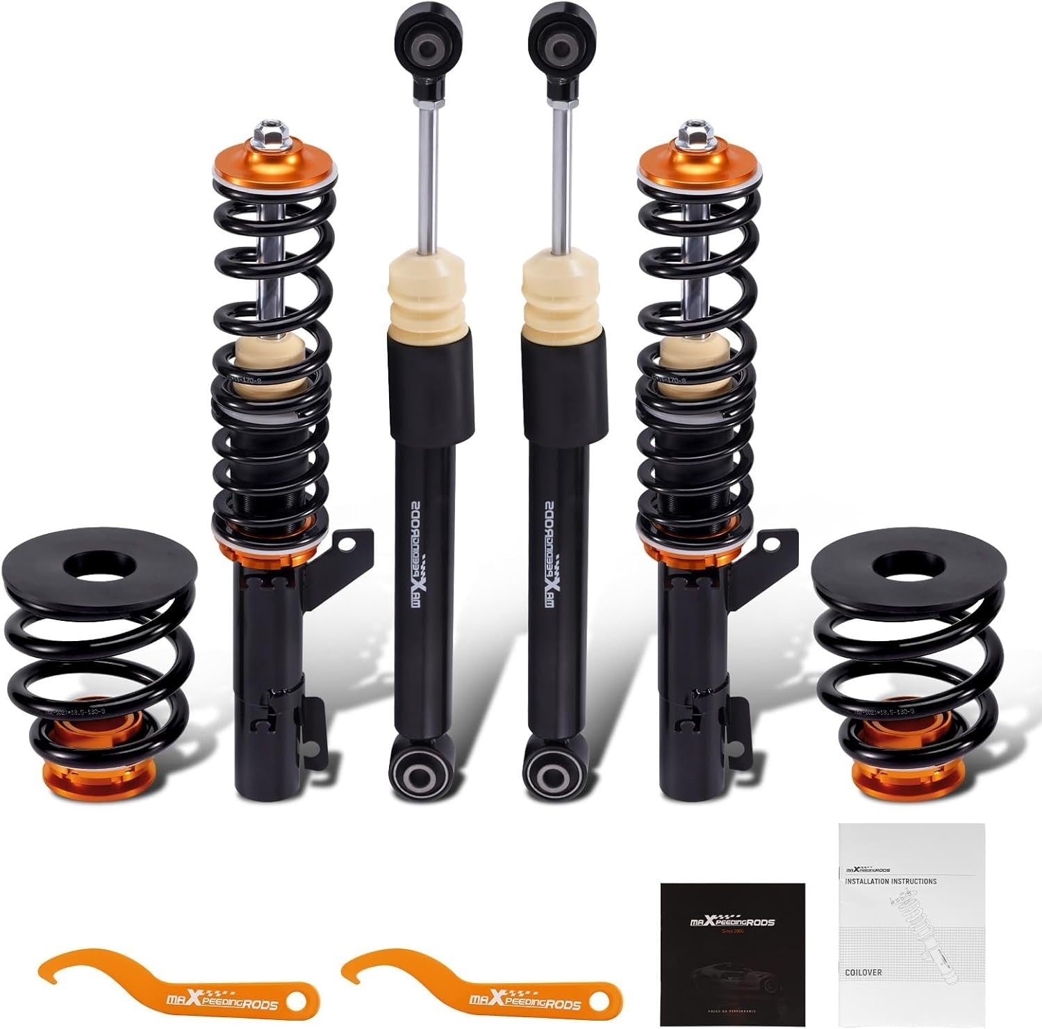 MXPR Coilovers Kit Audi TT Mk1 8N Quattro 98-06 1.8T 3.2 VR6 02 Coupe Roadster