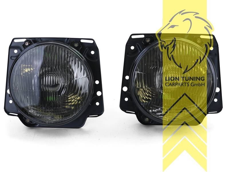 LT Pair Halogen Headlights VW Golf 2 Cabriolet Caddy 19E 1G1 83-92 LHD